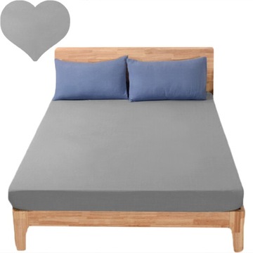 PRZEŚCIERADŁO JERSEY Z GUMKĄ 160x200 BAWEŁNA 100%
