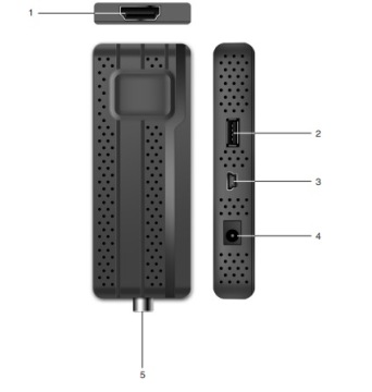 ДЕКОДЕР ЭФИРНОГО ТВ-ТЮНЕРА DVB-T2 HD H.265 HEVC