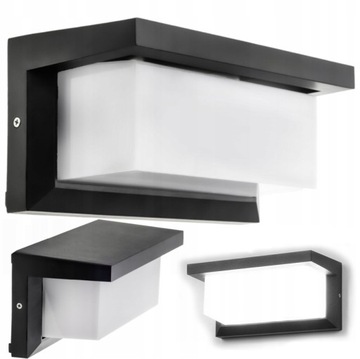 LAMPA CZUJNIK RUCHU KINKIET ŚCIENNA ZEWNĘTRZNY LED