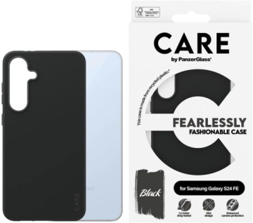 Pouzdro Panzerglass pro Galaxy S24 Fe 5G, silikonové obal se zadním krytem