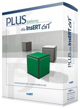 INSERT GT ZIELONY PLUS DLA SUBIEKTA GT LICENCJA ELEKTRONICZNA