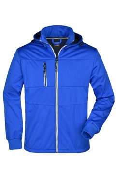 Męska kurtka morska SoftShell niebieski M