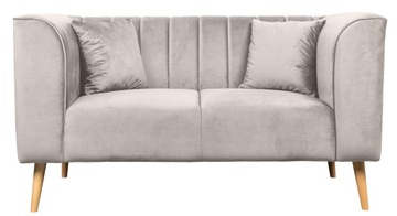 Sofa skandynawska Elisa 2 osobowa kanapa stylowa