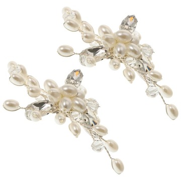 ПРЯЖКИ ДЛЯ ОБУВИ С ОТДЕЛКОЙ КРИСТАЛЛАМИ И ЖЕМЧУГОМ