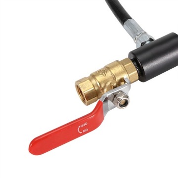 CGA320 24-дюймовая шланговая станция с резервуаром для CO2 для