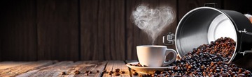 ЗАКРЫТАЯ БАНКА ДЛЯ ХРАНЕНИЯ КОФЕ В ЗЕРНАХ И МОЛОТОГО КОФЕ 1,5л.