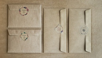 ЭКО НАКЛЕЙКА ЭКО КРАФТ С ПРИНТОМ ЦВЕТ 40х40х500 + PROJ