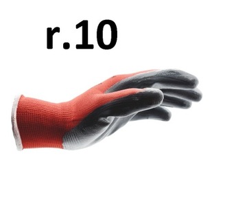 REKAWICE OCHRONNE RED LINE CZERWONE R.10 Wurth