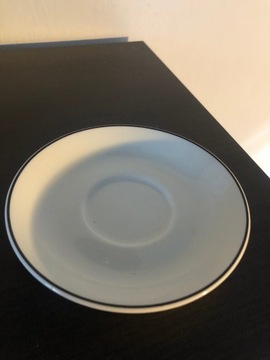 Чашка-блюдце 14см белое классическое G