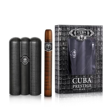 CUBA PRESTIGE ZESTAW MEN BLACK 2SZT (EDT90ML+EDT 35ML)