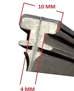 РЕЗИНОВАЯ ЛАСТИККА MITSUBA HYBRID WIPER 450 мм