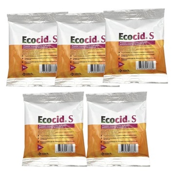 Ecocid S 50 g 5sztuk do dezynfekcji p. wirusom