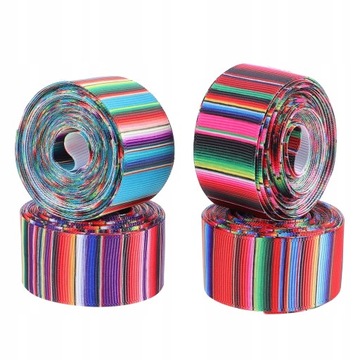 4 rolki wstążka rolki Rainbow meksykańskie wstążka