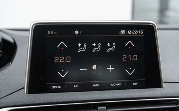 Peugeot 5008 II Crossover 1.5 BlueHDI 130KM 2020 Peugeot 5008 GT-Line 7 Foteli Navi FullLedy Polskora Radar ZADBANY BEZWYPA, zdjęcie 23