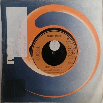 Bonnie Tyler More Than A Lover SP PB5008 VG