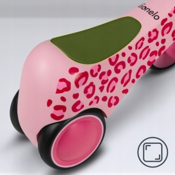 Детские ходунки Lionelo SAMMY, беговел, розовый