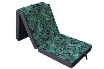 Materac turystyczny Smukee Home SMUKEE 3w1 składany 190x65x8,5 cm LIŚCIE