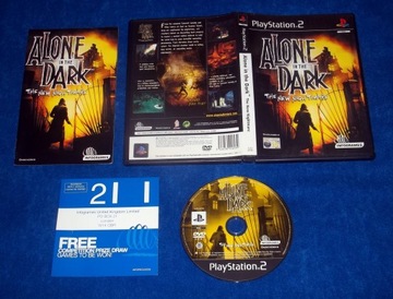 ALONE IN THE DARK THE NEW NIGHTMARE PS2 PLAYSTATION 2 HORROR IDEALNA