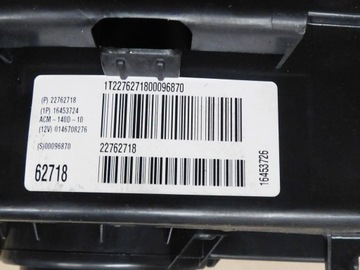 CAMARO 10-15R SS VENTILÁTOR RADIÁTORU 22762718