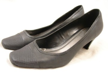 41 UK8 CZÓŁENKA BUTY # LAZZARIN # SKÓRA 1195