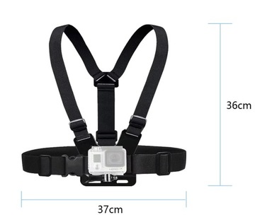Держатель для крепления камеры на ремнях для GoPro 12 11 10 DJI Pocket Hero Osmo SJCAM