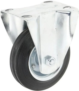 Koło stałe metalowo gumowe Ø 125x37.5 mm, nośność