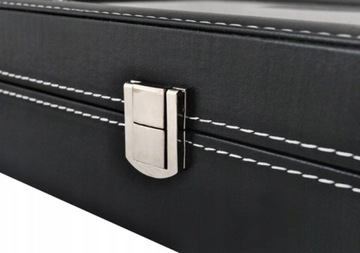 Szkatułka na Zegarki i bransoletki Pudełko Etui Organizer 10szt Zegarków