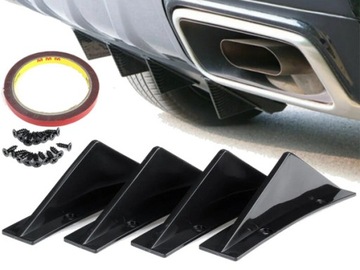 4x DOKŁADKI ZDERZAKA TYLNEGO DYFUZOR HYUNDAI KIA LEXUS SAAB LAND ROVER MG