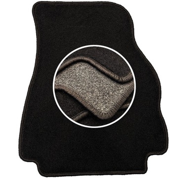 Dywanik welurowy czarny LUX do VOLKSWAGEN GOLF PLUS (2005 - 2013) KIEROWCA