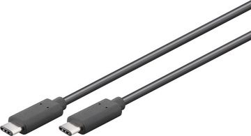 Kabel USB-C 3.1 5 Gbit/s Czarny 2m Goobay