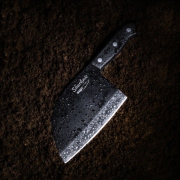 ЯПОНСКИЙ КУХОННЫЙ НОЖ ПОВАРА, НЕРЖАВЕЮЩАЯ СТАЛЬ + КОЛЕСО + КРЫШКА