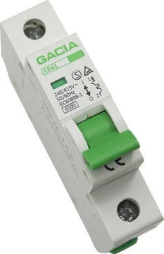 C 16A 1-ФАЗНЫЙ ВЫКЛЮЧАТЕЛЬ МАКСИМАЛЬНОГО ТОКА, ПРЕДОХРАНИТЕЛЬ БРЮКИ