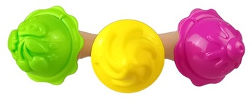 НАБОР ТЕЛЕЖКИ С РУЧКАМИ ФОРМОВКИ ДЛЯ МОРОЖЕНОГО ВЕДРО ДЛЯ ПЕСКА БАЛЛОРУМ