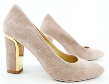 AGA ПОЛИРОВКА ДЛЯ ОБУВИ БЕЖЕВЫЙ EKO ЗАМШЕВЫЕ НАСОСЫ R36