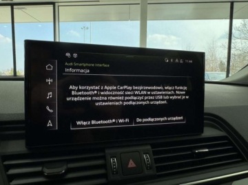 Audi Q5 II SUV Facelifting 2.0 40 TDI 204KM 2020 Audi Q5 40 TDI mHEV Quattro S Line S tronic Panorama Kamera 360 LED, zdjęcie 30