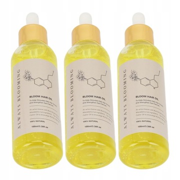 3 шт 100 мл Масло для роста волос Уменьшает шероховатость 8J.