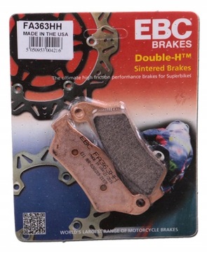KLOCKI HAMULCOWE EBC BMW R R 850 1150 S XR 1000 RT DYNAMIC 1300 SPORT TYŁ