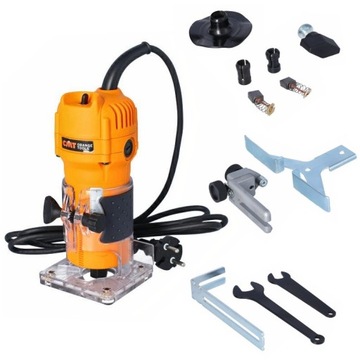 Frezarka ręczna CMT 550W krawędziowa trymer do drewna CMT10 tuleja 6mm 8 mm
