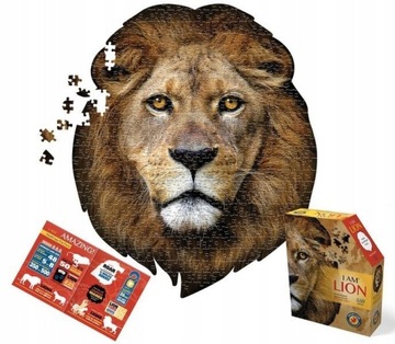 MADD CAPP PUZZLE KONTUROWE LEW, 550 el.