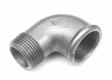 KOLANO WZ NYPLOWE OCYNKOWANE 3/4'' CALA DN20