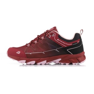 ALPINE PRO Buty turystyczne damskie niskie Uhese bordowy r.36