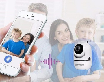 Поворотная IP-камера Tuya 4MPx EasyCam для помещения