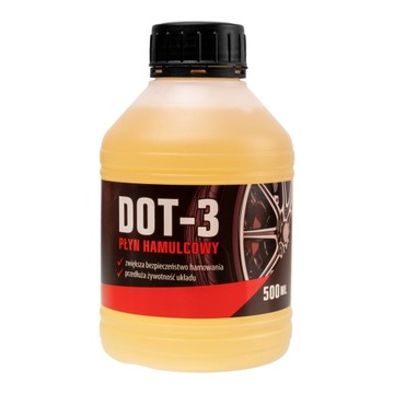 Płyn hamulcowy DOT-3 500ml