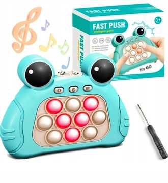 ПОРТАТИВНАЯ ИГРОВАЯ КОНСОЛЬ MINI POP IT, АНТИСТРЕСС, ЭЛЕКТРОННАЯ АРКАДА