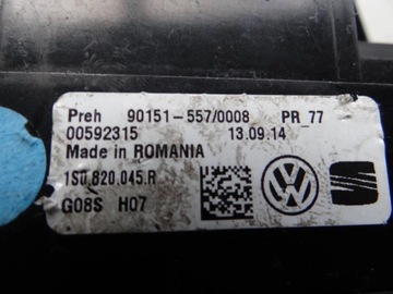 PANEL KLIMATIZACE 1S0820045R VW UP