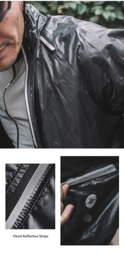 Мужская велосипедная куртка Santic, ветрозащитное пальто от небольшого дождя и солнца