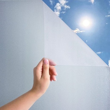 Folia okienna statyczna mleczne szkło 50*200cm
