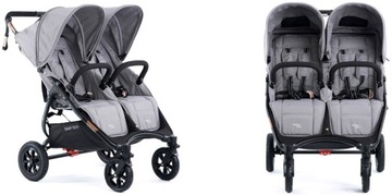 Коляска для двойни Valco Snap Duo Sport Cool Grey