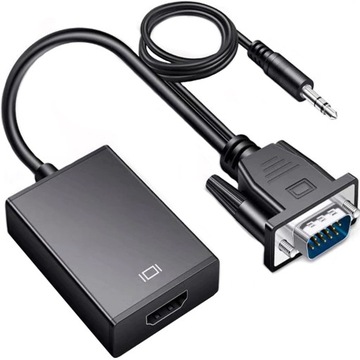 VGA HDMI Full HD D-Sub Adapter Cable Audio