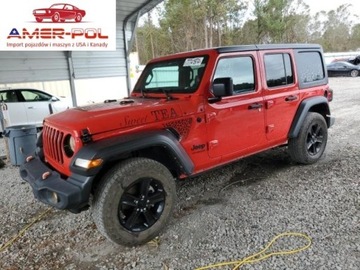 Jeep 2021 Jeep Wrangler 2021r., UNLIMITED SPORT, od ubezpieczalni 3.6 Benzyna 285KM